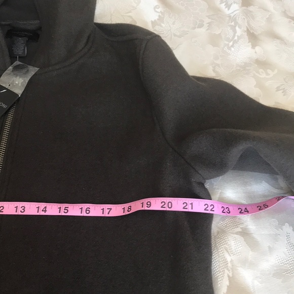 MAGASCHONI Wool-Blend Zip Front Hoodie - Picture 4 of 16